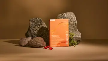 Havtornsolja för underlivet, i en förpackning med Omega 7. Naturlig hjälp för torra slemhinnor.